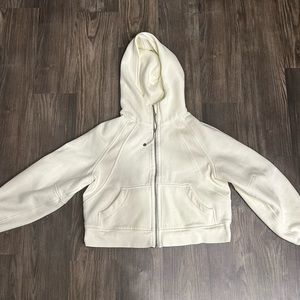 Lululemon Scuba Half Zip in lemon sorbet